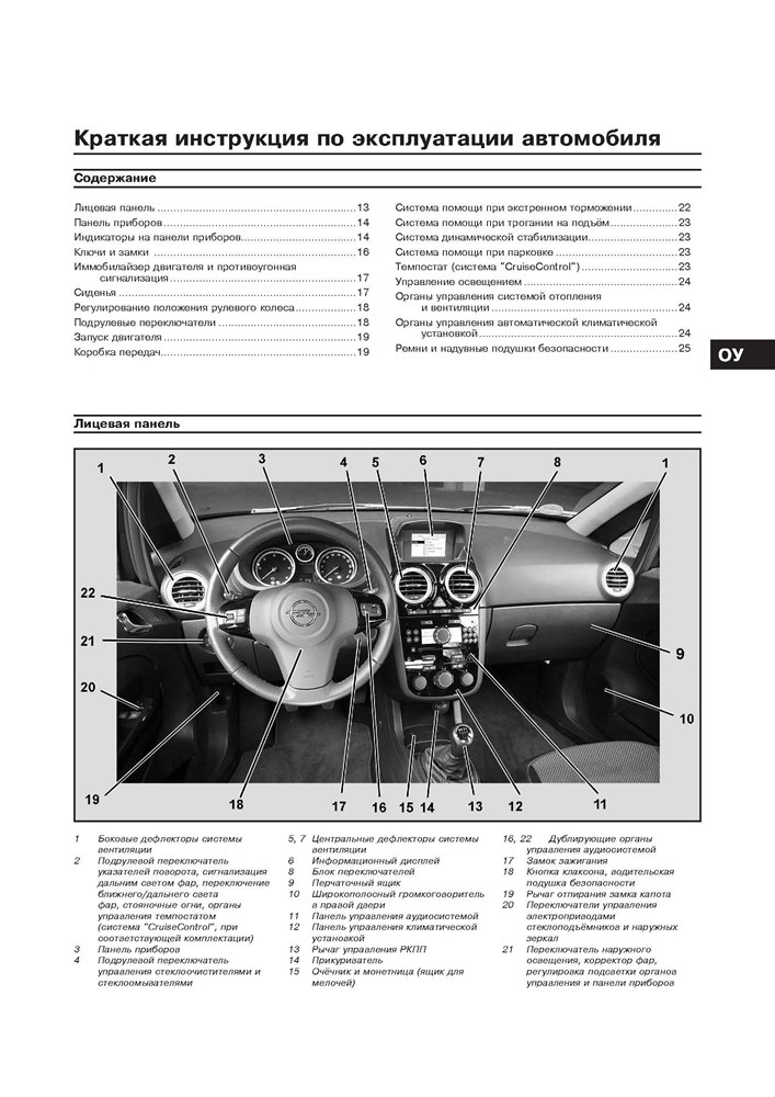 OPEL Corsa D, 2010-. (Печатное издание) А26200 - фото 10014