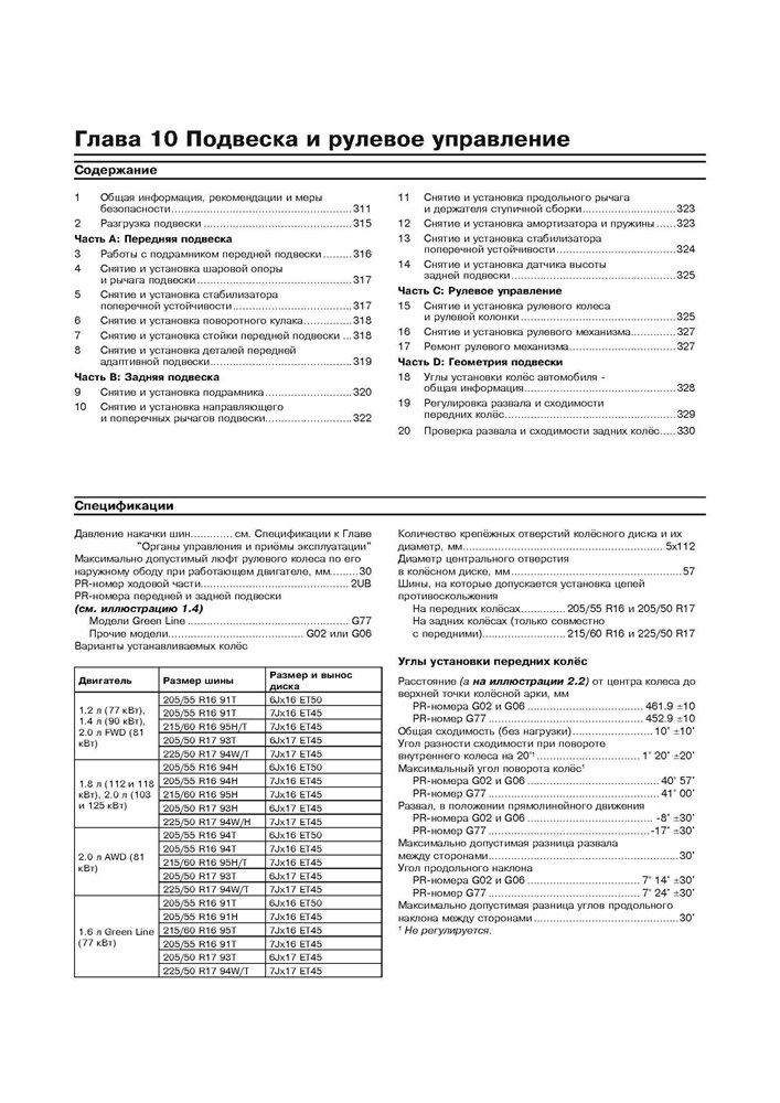 SKODA Yeti 2009-. (Скачать PDF 31Mb) 026300 - фото 10872