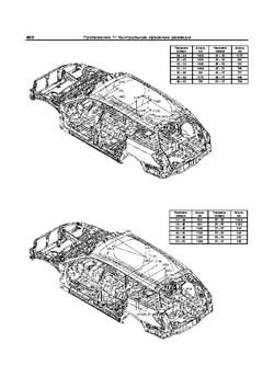 SUBARU Legacy/Outback. (B13), с 2004 г. Размеры кузова 3707 - фото 11054