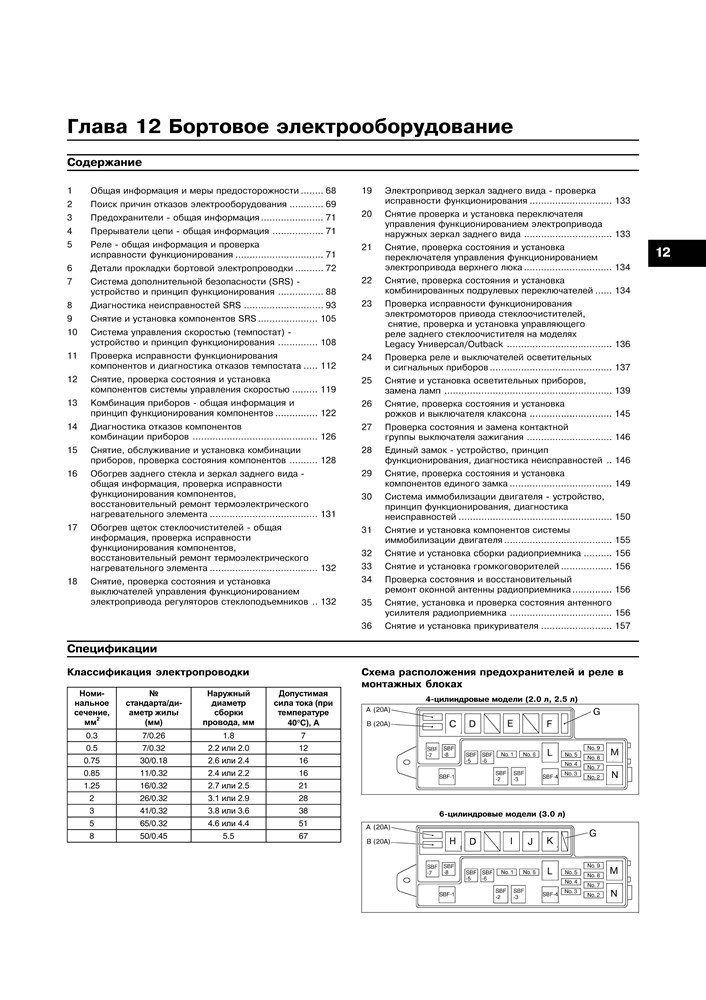 SUBARU Legacy/Outback 3-томник 1999-2003. (Скачать PDF 18Mb) 018900 - фото 11088