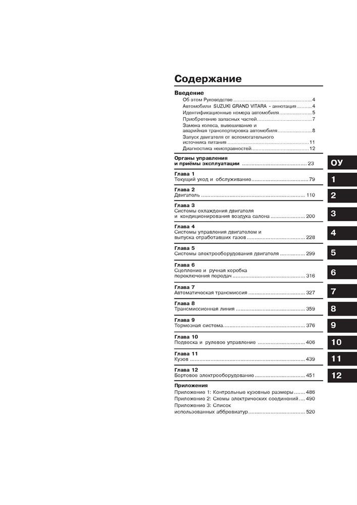 SUZUKI Grand Vitara 2008-. (Скачать PDF 33Mb) 025100 - фото 11144