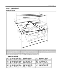 SUZUKI Ignis, 2000-. Размеры кузова 1156 - фото 11268