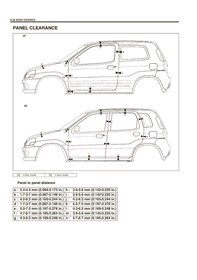 SUZUKI Ignis, 2000-. Размеры кузова 1156 - фото 11275