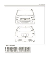 SUZUKI Ignis, 2000-. Размеры кузова 1156 - фото 11276