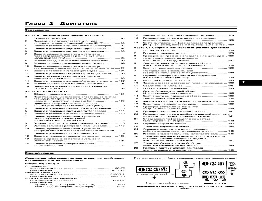 TOYOTA Camry/Avalon/Solara LEXUS ES300 1997-2001. (Печатное издание) А16000 - фото 11293