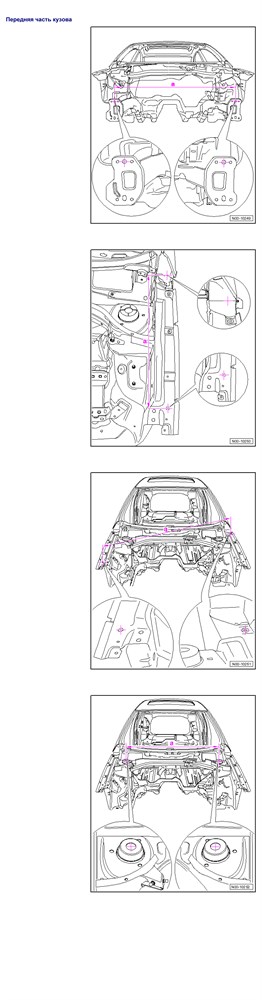 VOLKSWAGEN Passat. (B6), 2004-2010. Размеры кузова 3416 - фото 11731