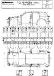 VOLKSWAGEN Touareg, 2002-2006. Размеры кузова 3466 - фото 11938