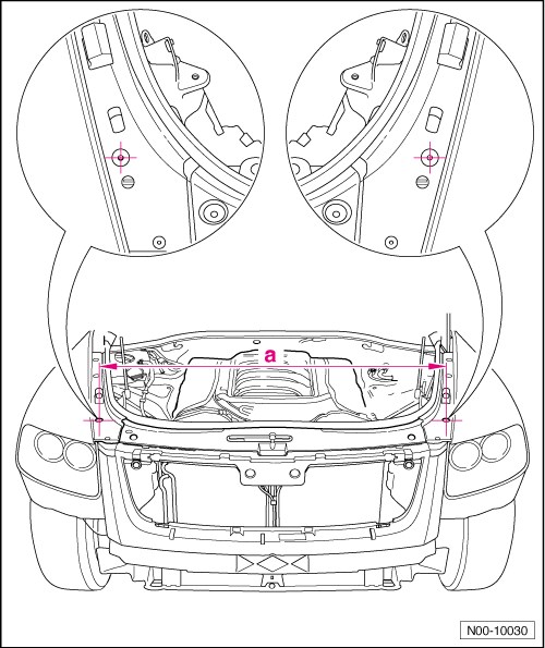 VOLKSWAGEN Touareg, 2007-2010. Размеры кузова 3326 - фото 11947