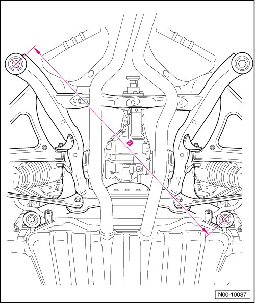 VOLKSWAGEN Touareg, 2007-2010. Размеры кузова 3326 - фото 11954