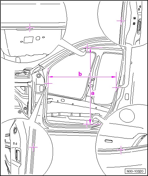 VOLKSWAGEN Touareg, 2007-2010. Размеры кузова 3326 - фото 11960