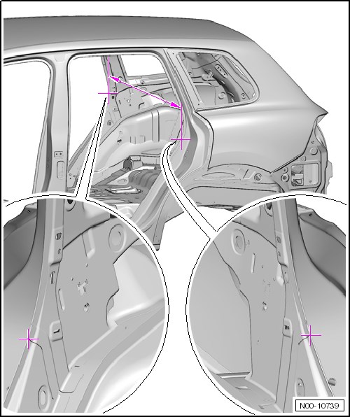 VOLKSWAGEN Touareg, 2010-. Размеры кузова 2304 - фото 11965