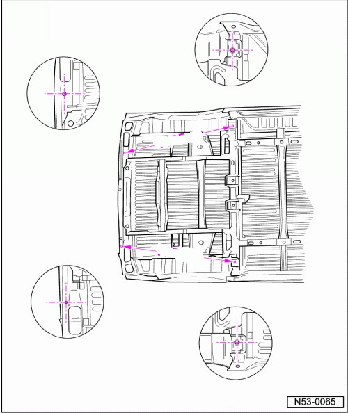 VOLKSWAGEN Transporter IV, 1990-2000. Размеры кузова 3585 - фото 11983