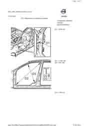 VOLVO S60, 2000-2009. Размеры кузова 1871 - фото 12009