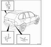 BMW X5. (E53, E70), 1999-2007, 2007-2013. Размеры кузова 1565 - фото 5313