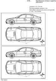 BMW 3. (E46), 1999-2006. Размеры кузова 3716 - фото 5346