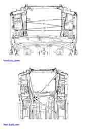 CHEVROLET Cruze 2010-2012. Размеры кузова 3773 - фото 5536