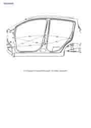 CHEVROLET Spark/DAEWOO Matiz, 2005-2010, 2011-. Размеры кузова 3723 - фото 5669