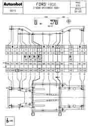 FORD Focus II, седан, хэтчбэк. Размеры кузова 2101 - фото 6561