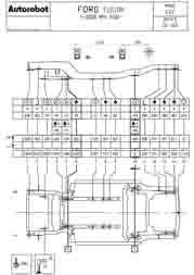 FORD Fusion, 5-дв., 2002-2012. Размеры кузова 0143 - фото 6585