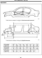 HYUNDAI. (ТагАЗ) Elantra XD, XD12, 2000-2006, 2008-2009. Размеры кузова 1133 - фото 6990