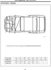 HYUNDAI Accent II, 1999-2003. Размеры кузова 0204 - фото 6998