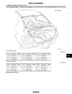 INFINITI G35, 2006-2010. Размеры кузова 2274 - фото 7227