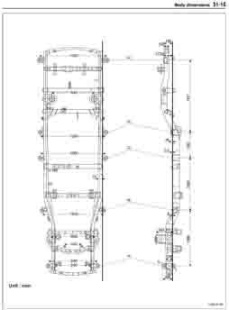 KIA Sorento, 2002-2009. Размеры кузова 3270 - фото 7618