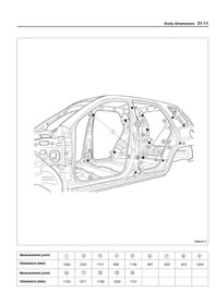 KIA Sportage II, 2004-2009. Размеры кузова 1392 - фото 7648