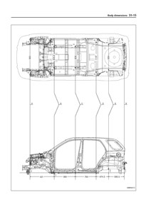 KIA Sportage II, 2004-2009. Размеры кузова 1392 - фото 7650