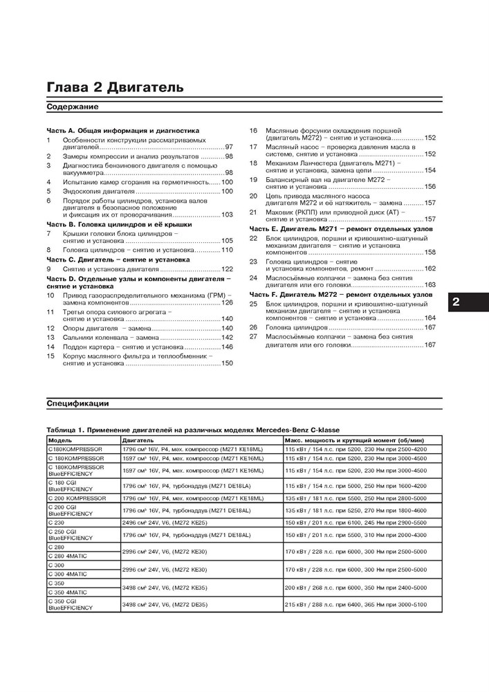 MERCEDES-BENZ C-класса. (W204), с 2007-. (Скачать PDF 92,5Mb) 027200 - фото 8071