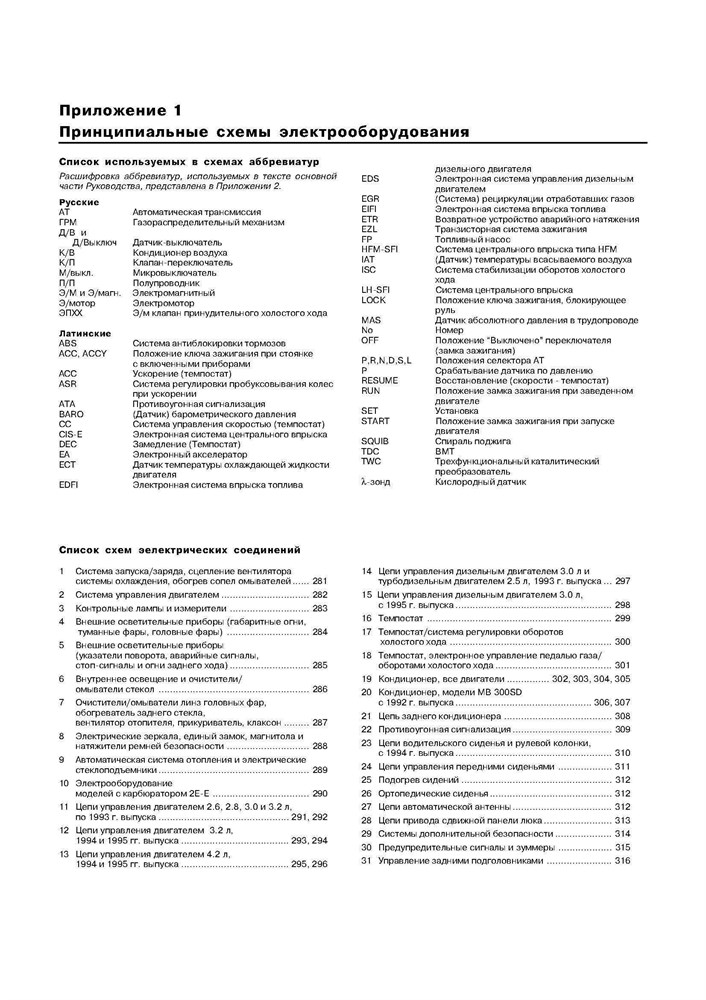 MERCEDES-BENZ E-класса. (W124), 1985-1995. (Скачать PDF 33Mb) 015100 - фото 8119