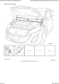 MAZDA 3, 2009-2013. Размеры кузова 3590 - фото 8697