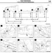 MITSUBISHI Lancer, 2003-2007. Размеры кузова 1276 - фото 8836