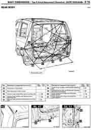 MITSUBISHI Pajero/Montero III, 1999-2006. Размеры кузова 3798 - фото 8950