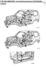 MITSUBISHI Pajero/Montero III, 1999-2006. Размеры кузова 3798 - фото 8951