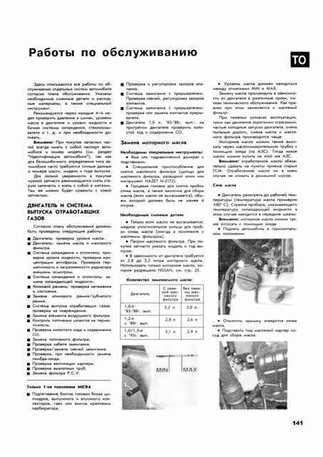 NISSAN Micra. (K10/K11) 1983-2000. (Скачать PDF 72Mb) 008500 - фото 9057