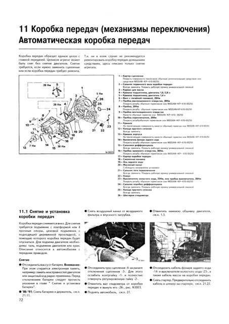 NISSAN Sunny 1986. (Скачать Pdf 75Mb) 016200 - фото 9485