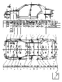 NISSAN Sunny, с 1986 г. Размеры кузова 3126 - фото 9512