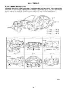 NISSAN Almera Classik, 2006-. Размеры кузова 1401 - фото 9583