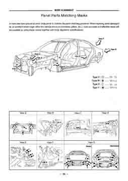 NISSAN Almera II, 2000-2006. Размеры кузова 1621 - фото 9592