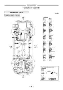 NISSAN Almera II, 2000-2006. Размеры кузова 1621 - фото 9595