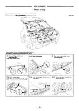 NISSAN Maxima QX III A33, 2000-2006. Размеры кузова 1694 - фото 9613