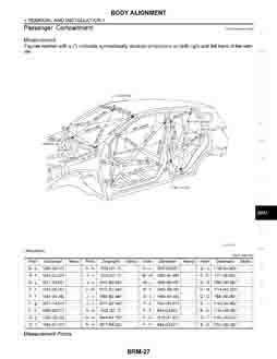 NISSAN Qashqai, 2007-2009. Размеры кузова 1764 - фото 9662