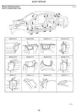 NISSAN Teana. (J31), 2003-2008. Размеры кузова 1376 - фото 9666