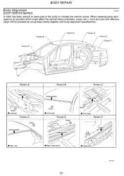 NISSAN Teana. (J31), 2003-2008. Размеры кузова 1376 - фото 9667