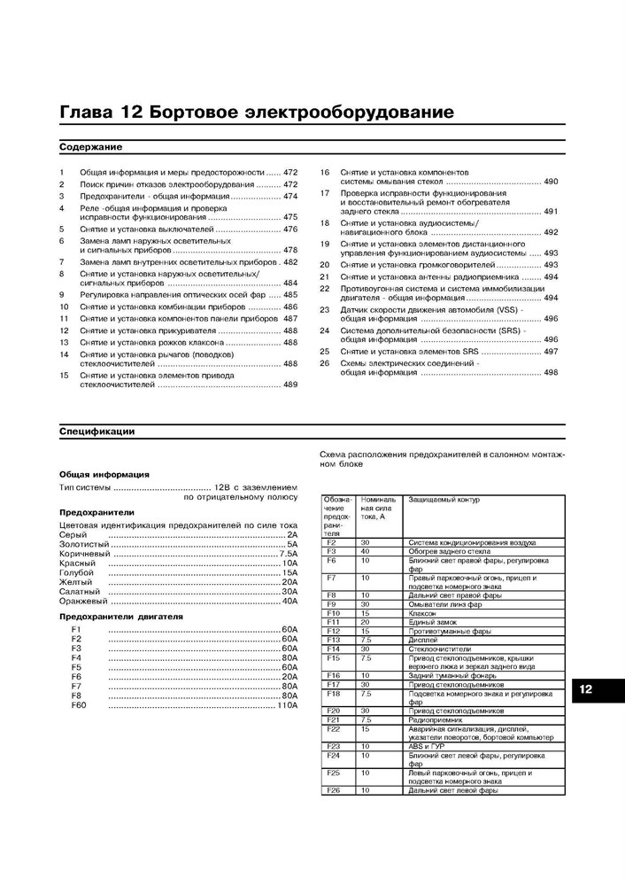 OPEL Astra G / Zafira A 1998-. (Скачать PDF 29Mb) 017500 - фото 9780