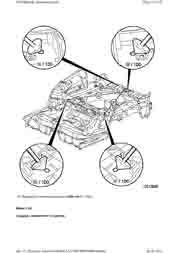 OPEL Astra H 5dr, 2004-2009. Размеры кузова 1254 - фото 9841