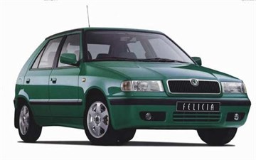 SKODA Felicia, 1994-1999 гг. Размеры кузова 3837 - фото 10799