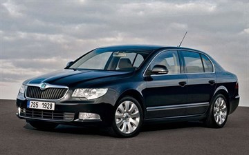 SKODA Superb II, с 2008 г. Размеры кузова 1905 - фото 10838