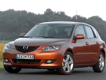 MAZDA 3. (BK), 2003-2009. Размеры кузова 1161 - фото 8682